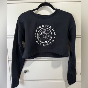 Gymshark Legacy Fitness Sweater-Black-Small